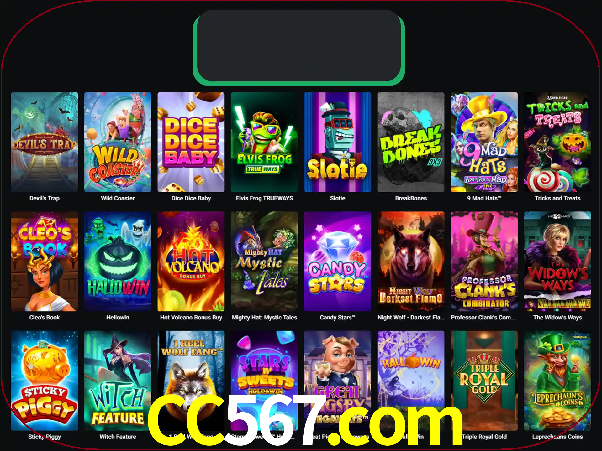 Procure por seus amados jogos de slot.