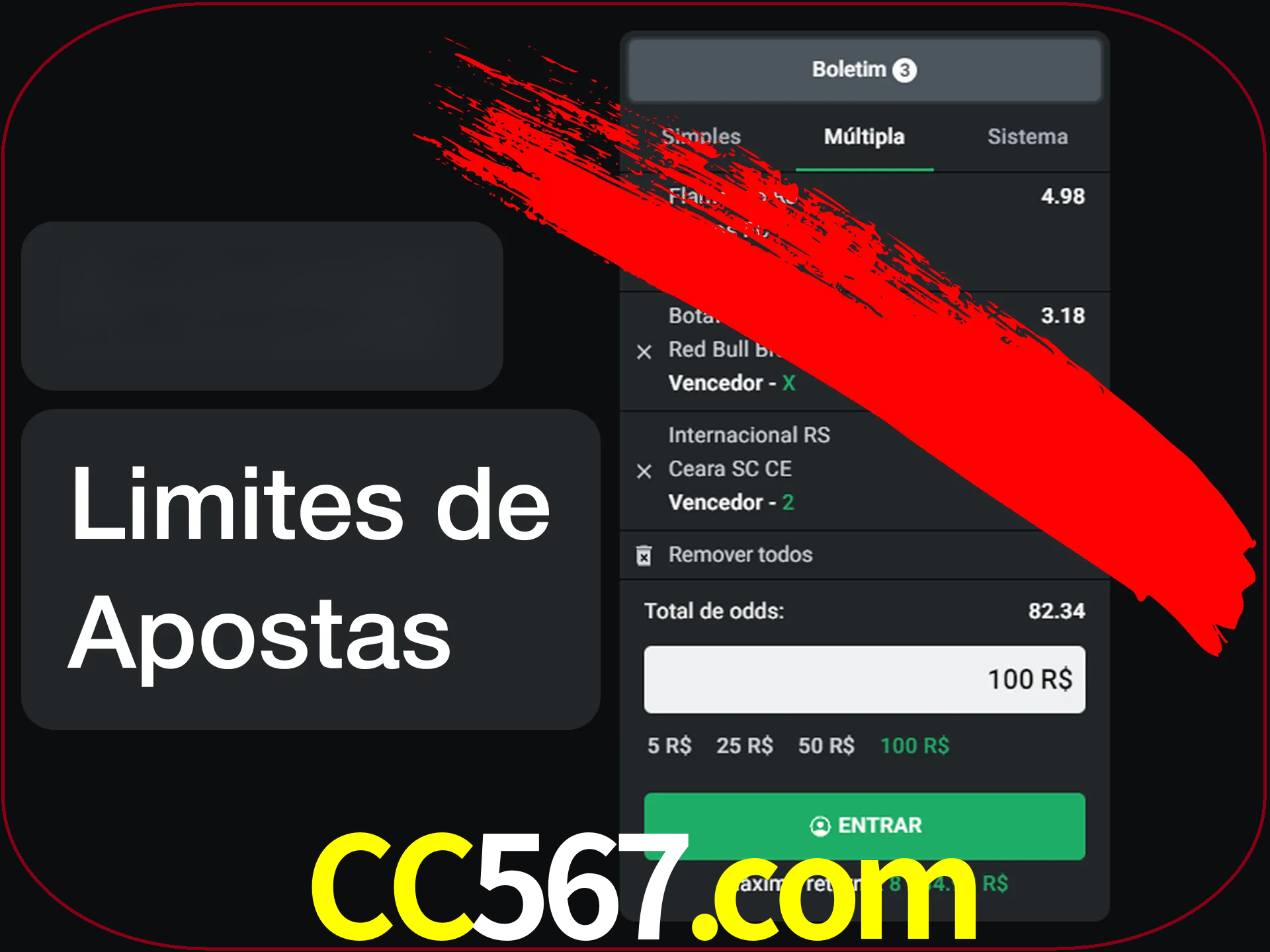 Não faça apostas loucas.